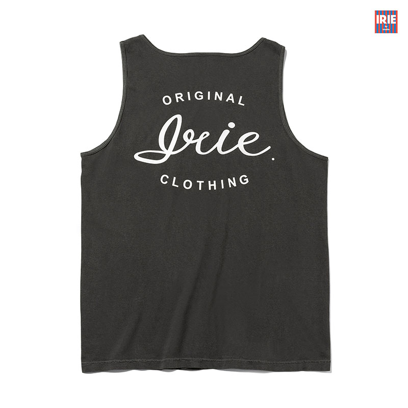 CURSIVE LOGO DYE TANK TOP