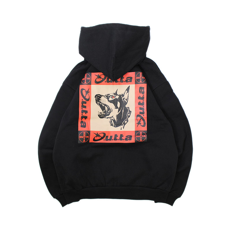 WOLF ZIP HOODIE