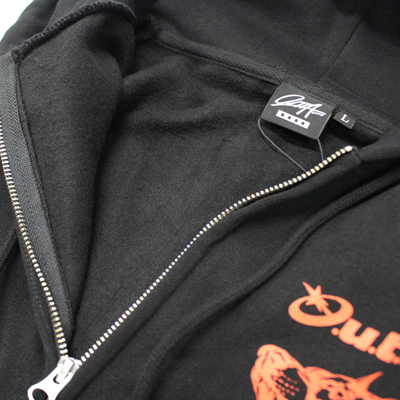 WOLF ZIP HOODIE