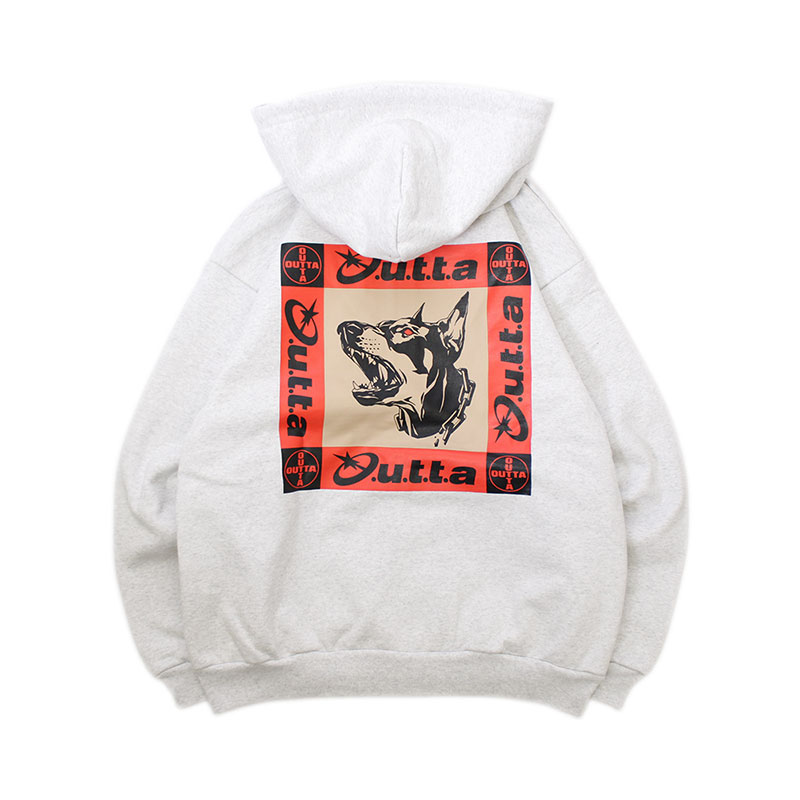 WOLF ZIP HOODIE