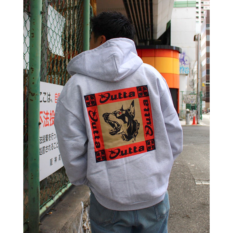 WOLF ZIP HOODIE