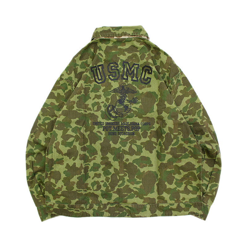 REVERSIBLE WORK JACKET -FROGSKIN CAMO-