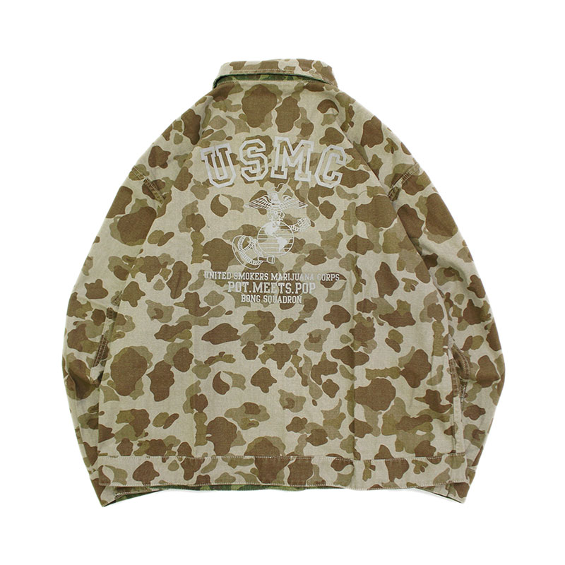 REVERSIBLE WORK JACKET -FROGSKIN CAMO-