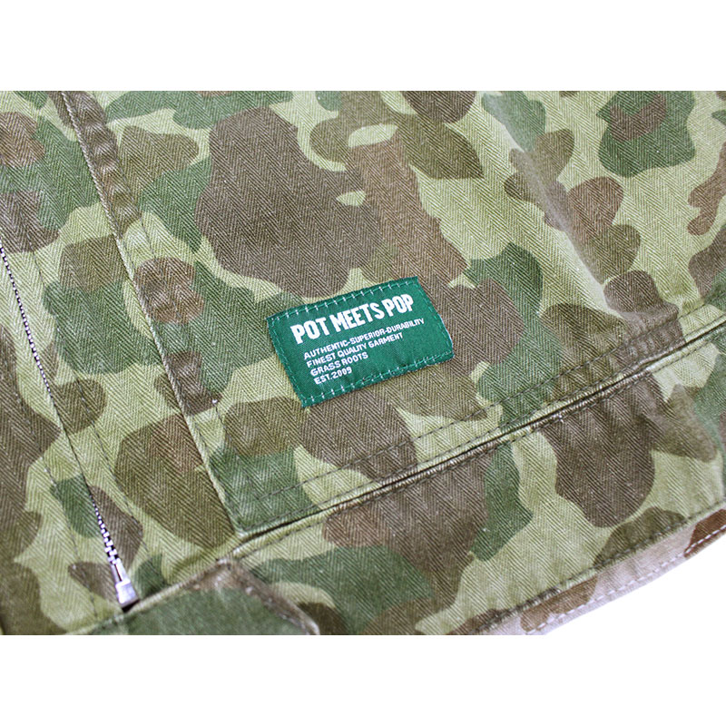 REVERSIBLE WORK JACKET -FROGSKIN CAMO-