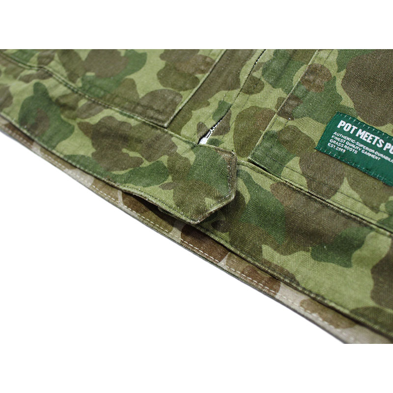 REVERSIBLE WORK JACKET -FROGSKIN CAMO-