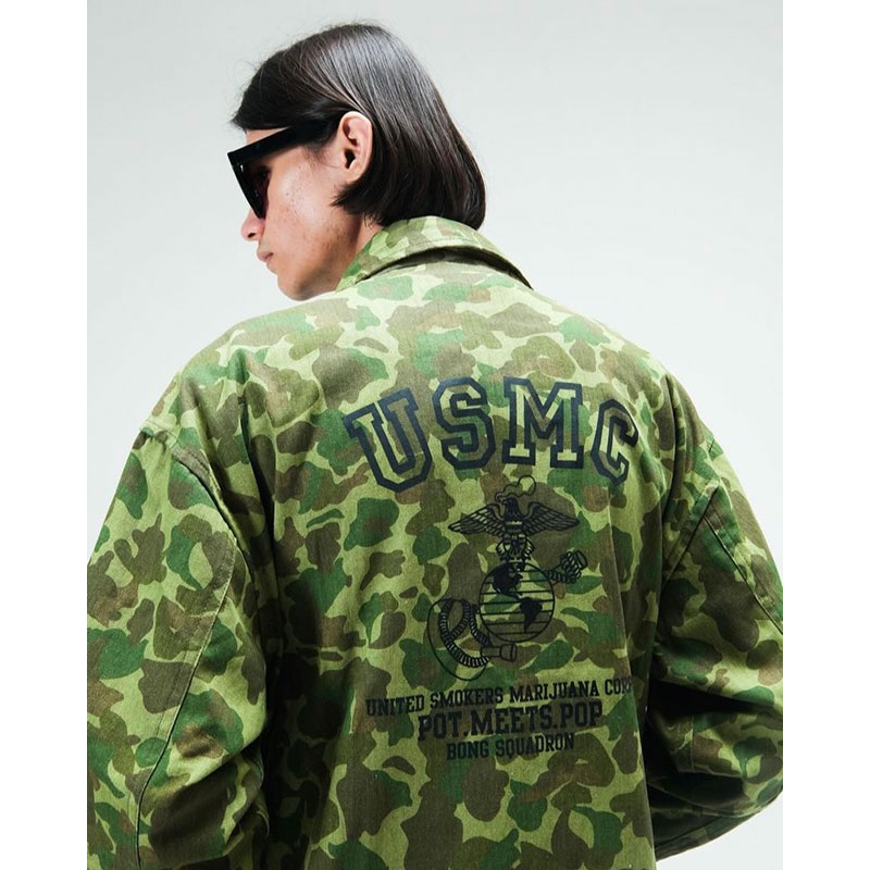 REVERSIBLE WORK JACKET -FROGSKIN CAMO-