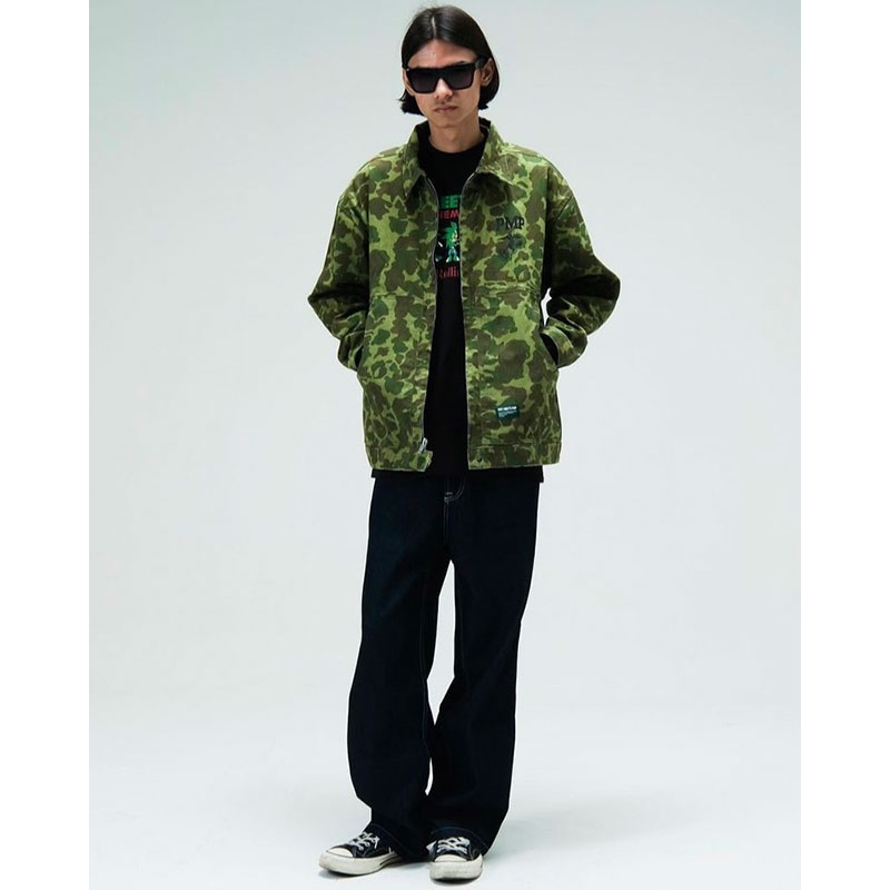 REVERSIBLE WORK JACKET -FROGSKIN CAMO-