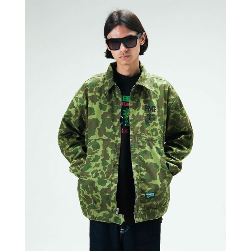 REVERSIBLE WORK JACKET -FROGSKIN CAMO-