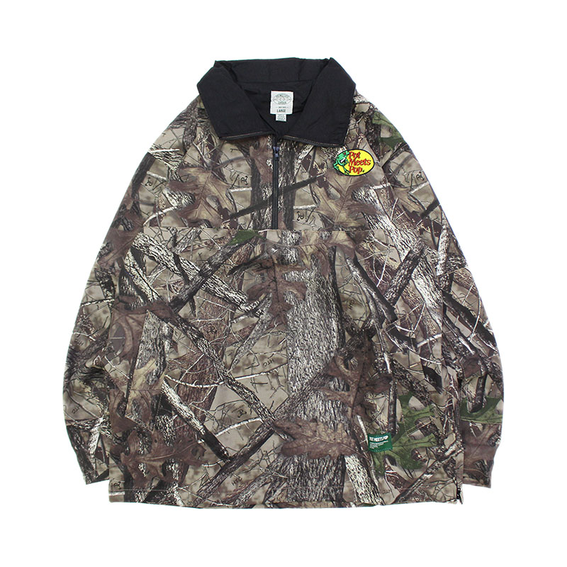 HALF ZIP JACKET -REAK CAMO-