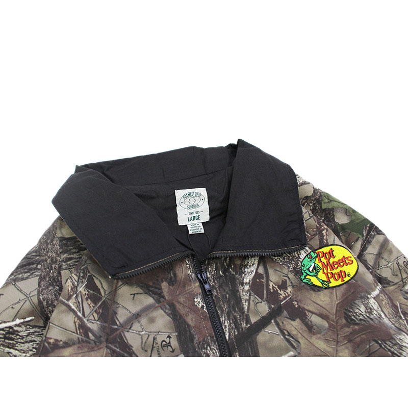 HALF ZIP JACKET -REAK CAMO-