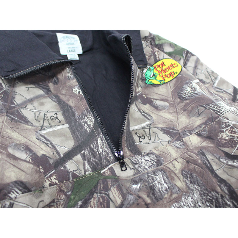 HALF ZIP JACKET -REAK CAMO-