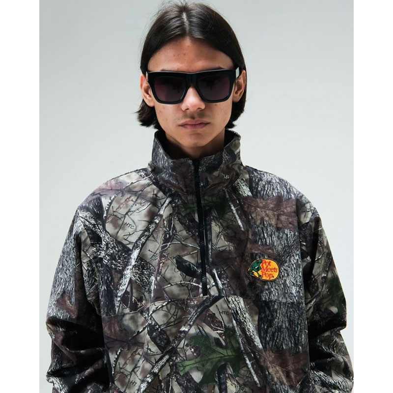 HALF ZIP JACKET -REAK CAMO-