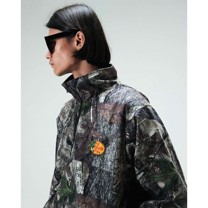 HALF ZIP JACKET -REAK CAMO-