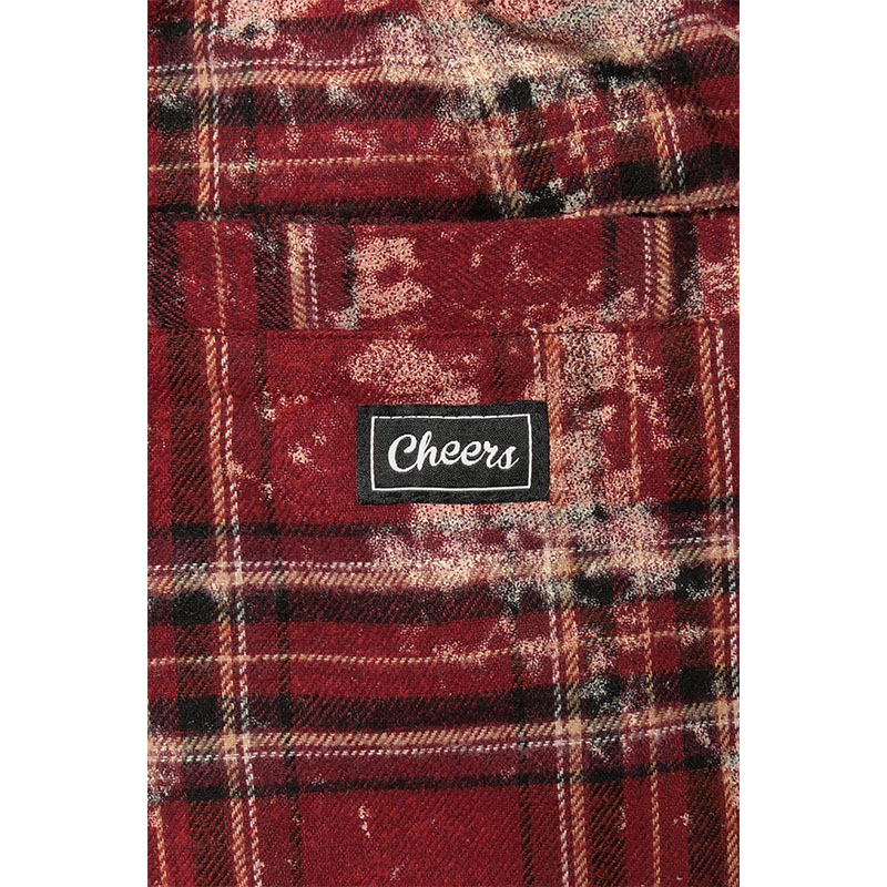 WT CHECK PANTS -RED-