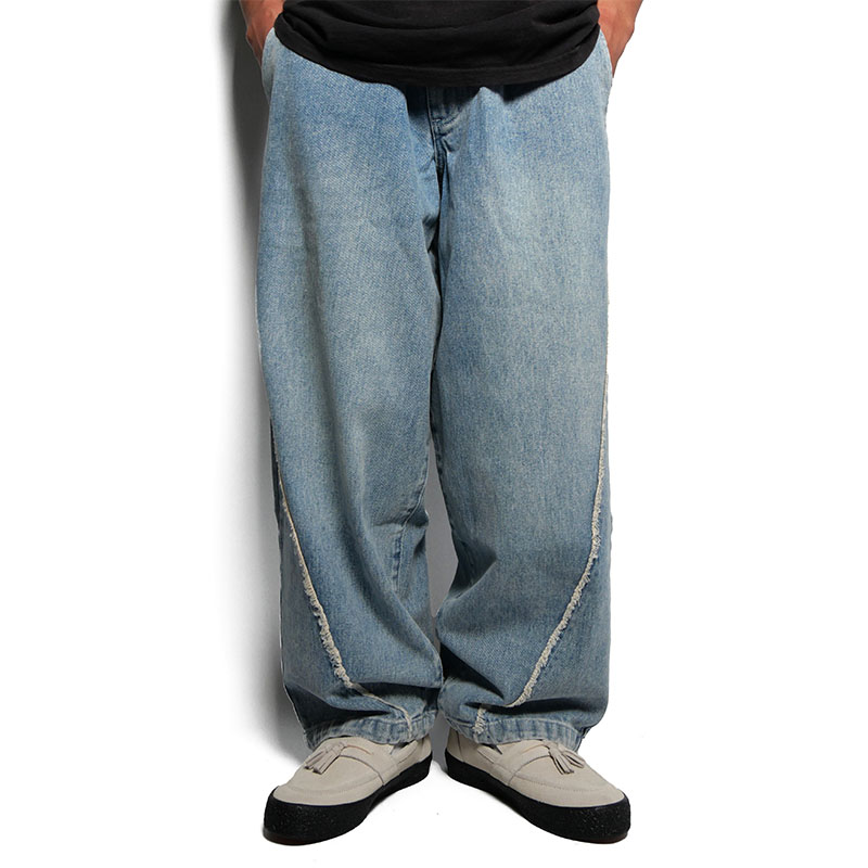 BL DENIM PANTS -W.INDIGO-