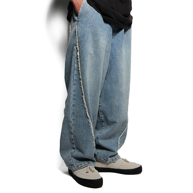 BL DENIM PANTS -W.INDIGO-