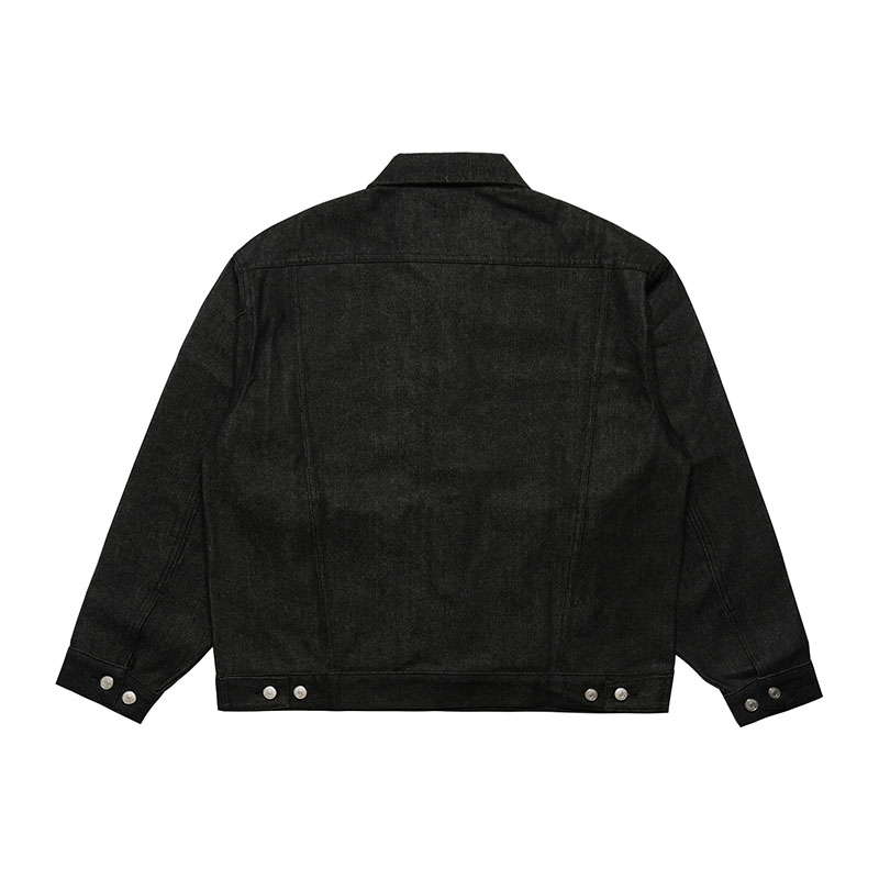 (R)DENIM JACKET -BLACK-