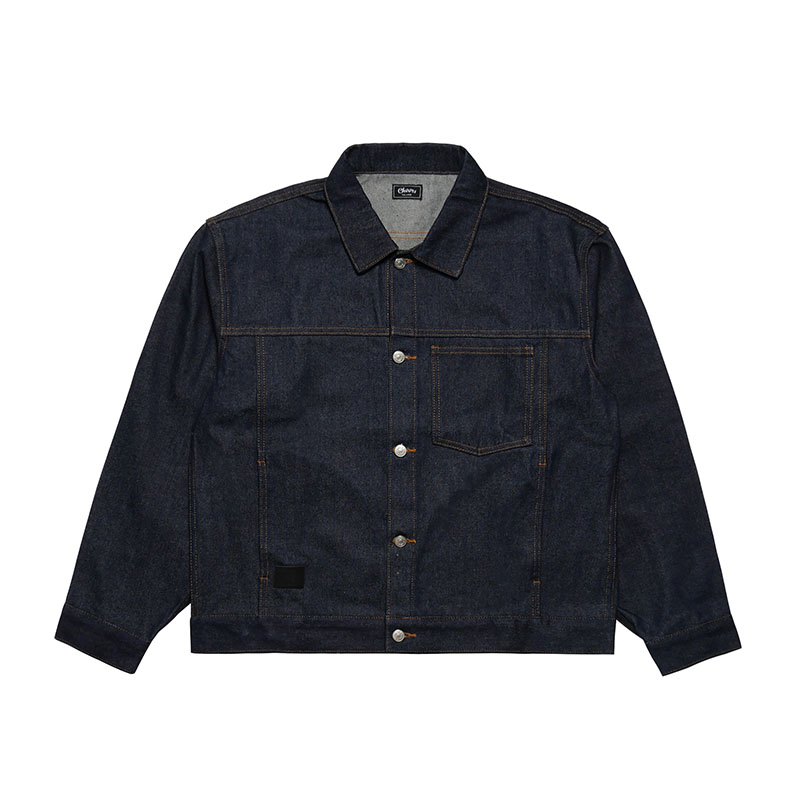 (R)DENIM JACKET -NAVY-