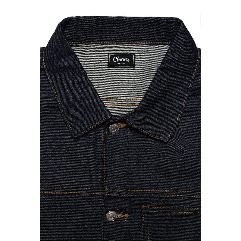 (R)DENIM JACKET -NAVY-