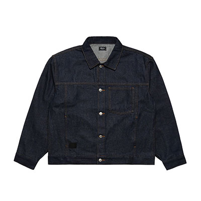 (R)DENIM JACKET -NAVY-