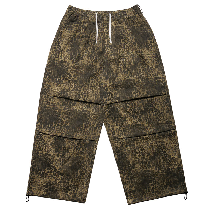 WT LEOPARD PANTS -BEIGE-