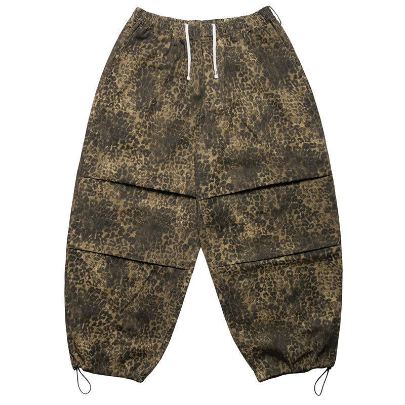 WT LEOPARD PANTS -BEIGE-