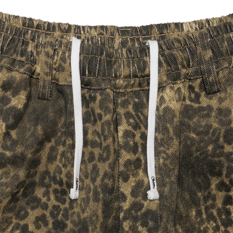 WT LEOPARD PANTS -BEIGE-