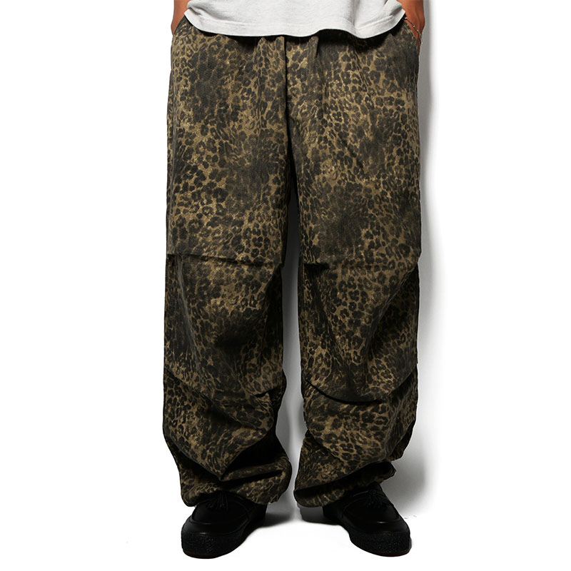 WT LEOPARD PANTS -BEIGE-