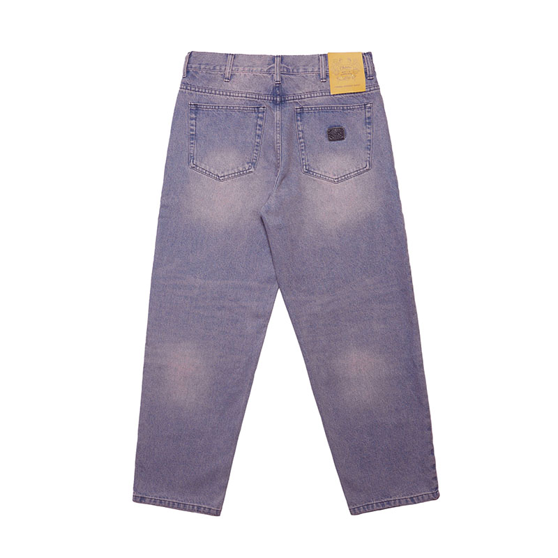 DENIM 5P PANTS -NAVY-