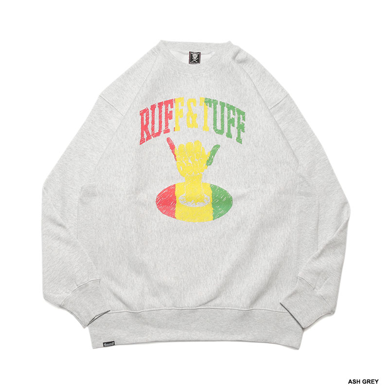 RASTA RUFF&TUFF CREW SWEAT