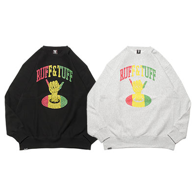 RASTA RUFF&TUFF CREW SWEAT