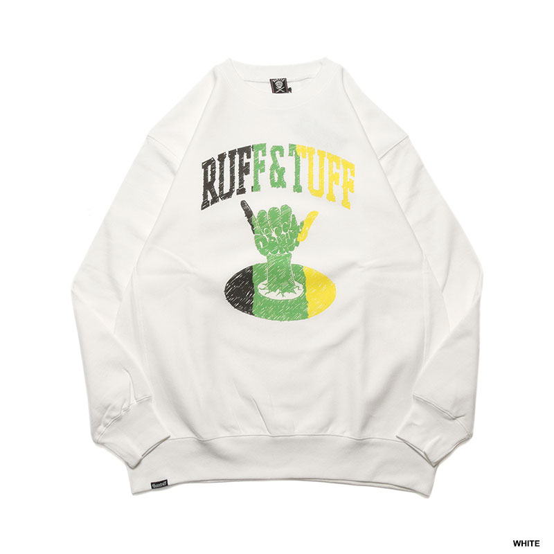 JAMAICA RUFF&TUFF CREW SWEAT