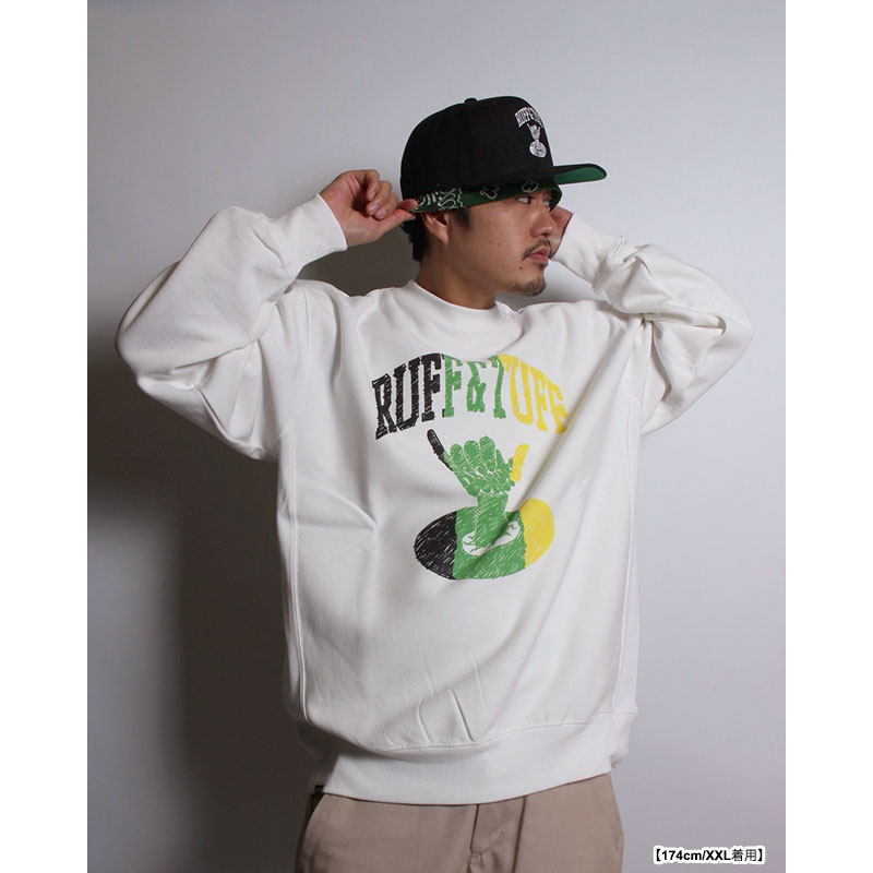 JAMAICA RUFF&TUFF CREW SWEAT