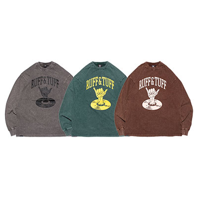 PIGMENT RUFF&TUFF L/S T-SHIRT