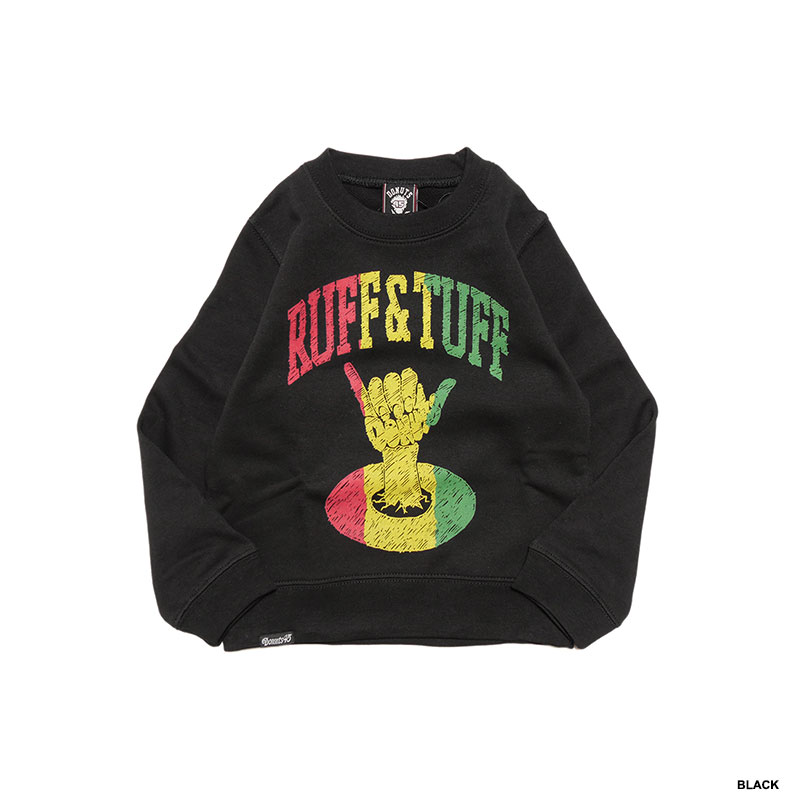 RASTA RUFF&TUFF KIDS CREW SWEAT
