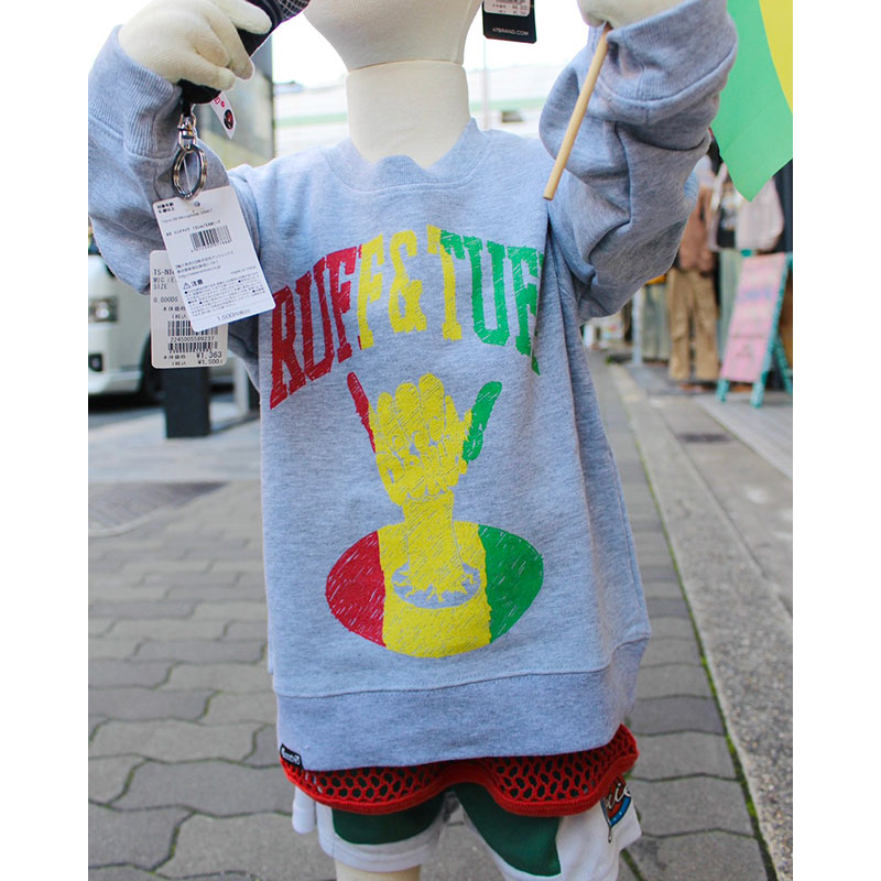 RASTA RUFF&TUFF KIDS CREW SWEAT