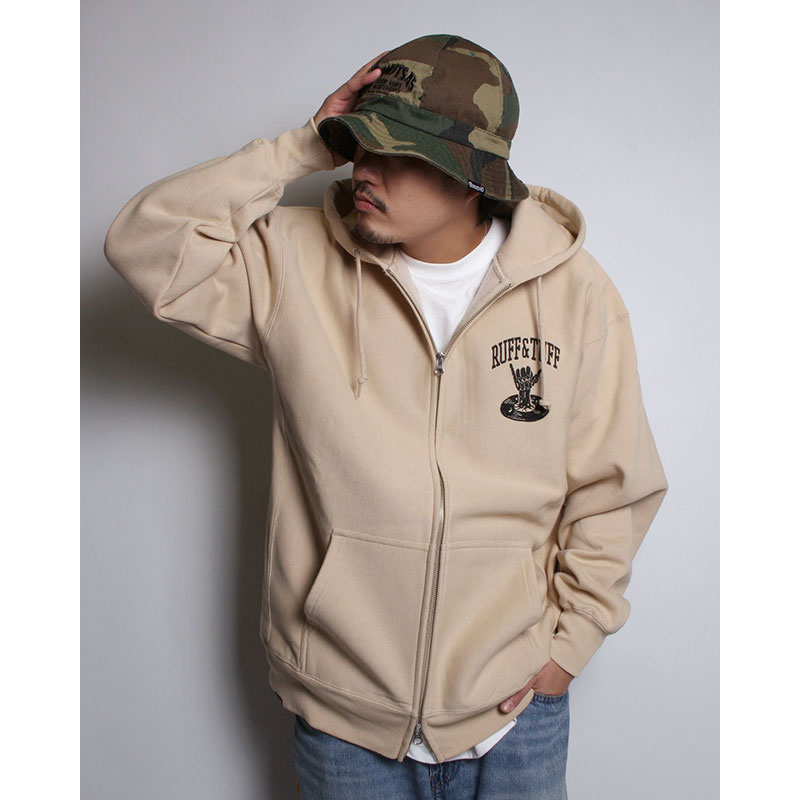 RUFF&TUFF ZIP HOODIE