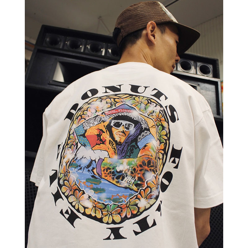 DONUTS FLOWER T-SHIRT