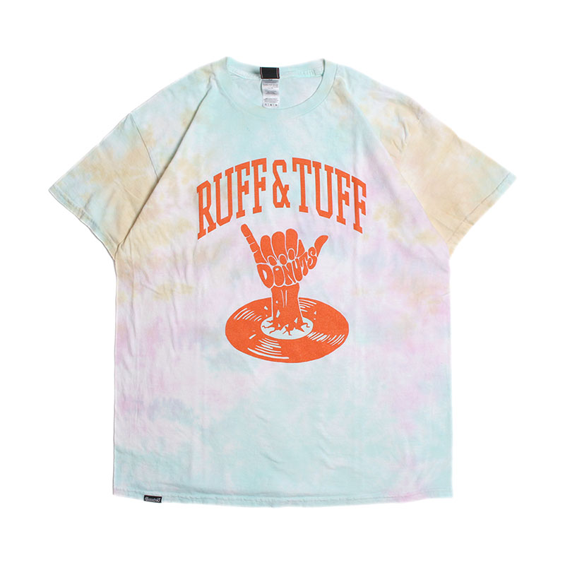 RUFF&TUFF TIE-DYE T-SHIRT -ORANGE-