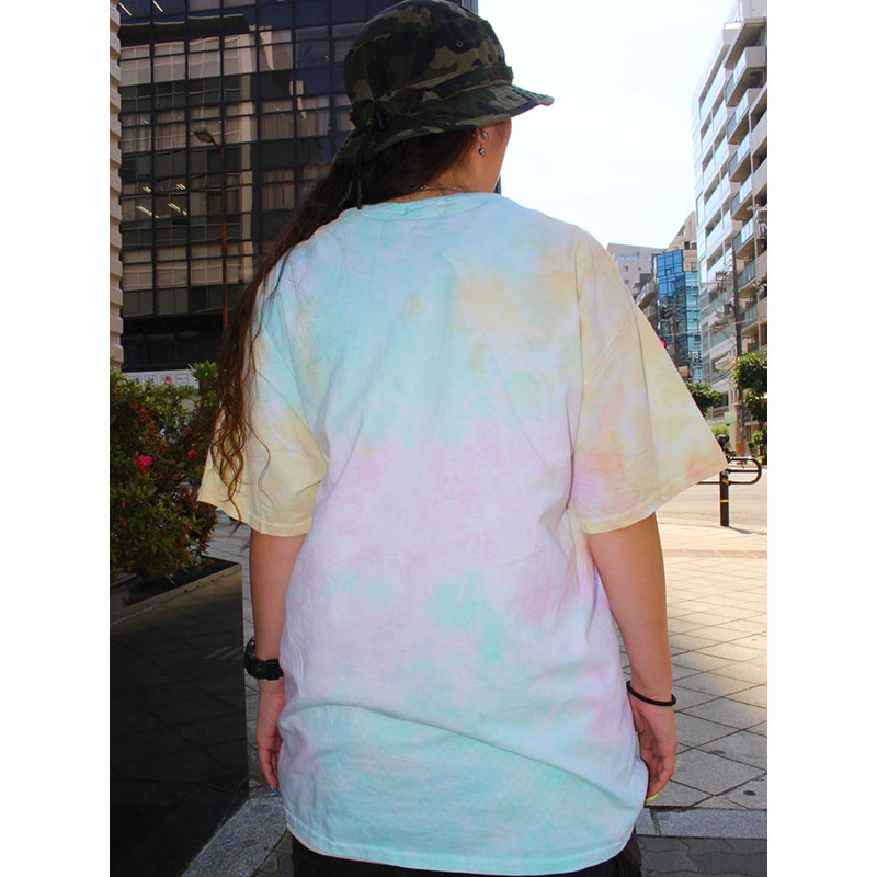 RUFF&TUFF TIE-DYE T-SHIRT -ORANGE-