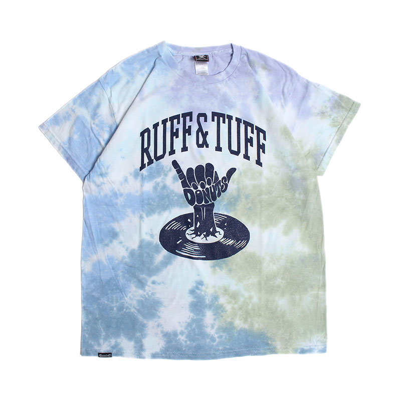 RUFF&TUFF TIE-DYE T-SHIRT -NAVY-