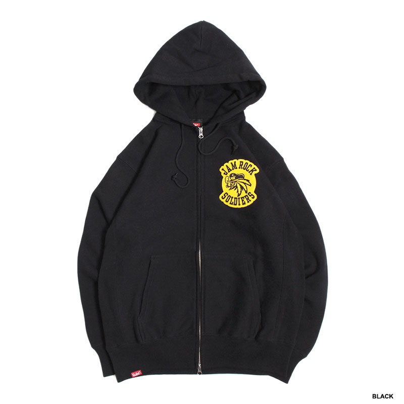 JAMROCK WAPPEN ZIP HOODY