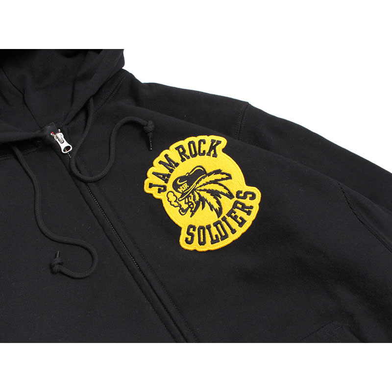 JAMROCK WAPPEN ZIP HOODY