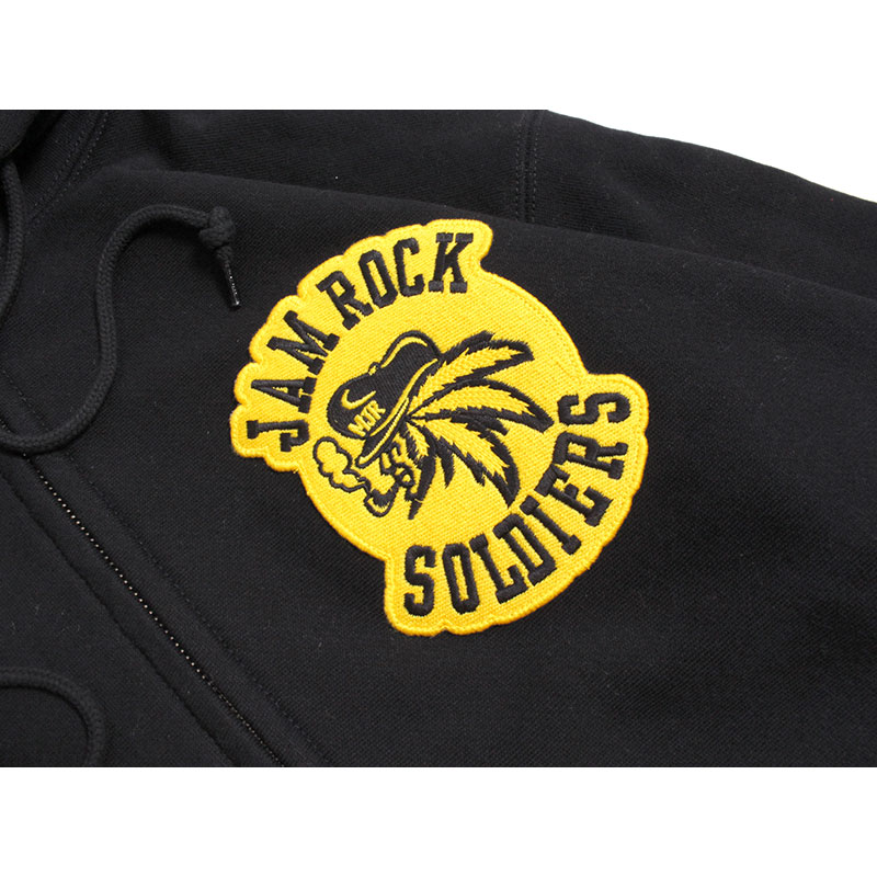 JAMROCK WAPPEN ZIP HOODY