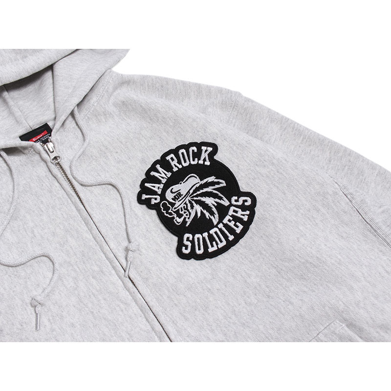 JAMROCK WAPPEN ZIP HOODY