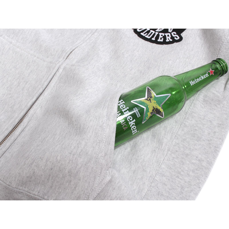 JAMROCK WAPPEN ZIP HOODY