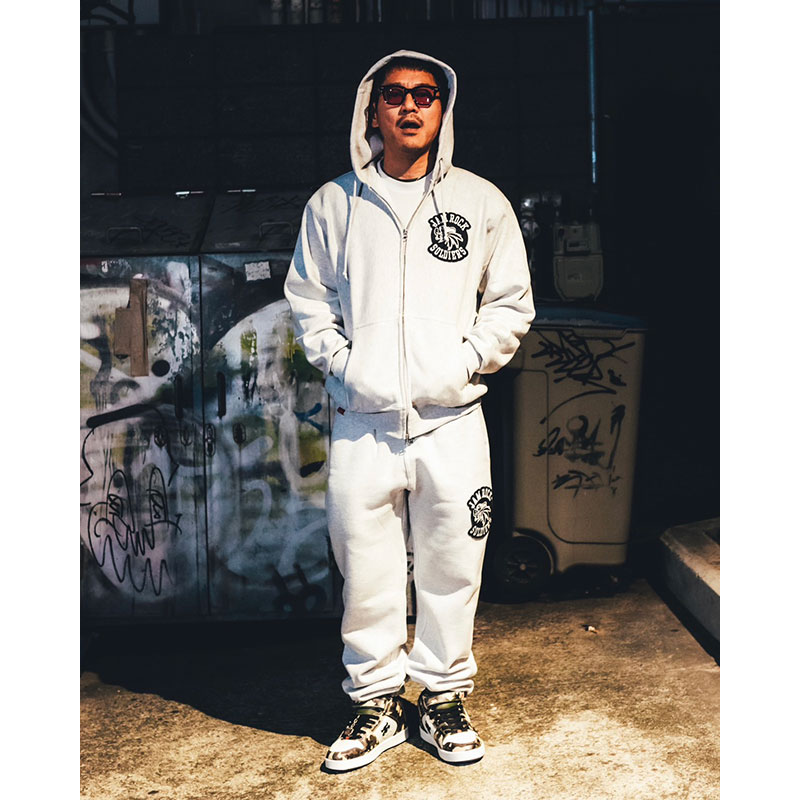 JAMROCK WAPPEN ZIP HOODY