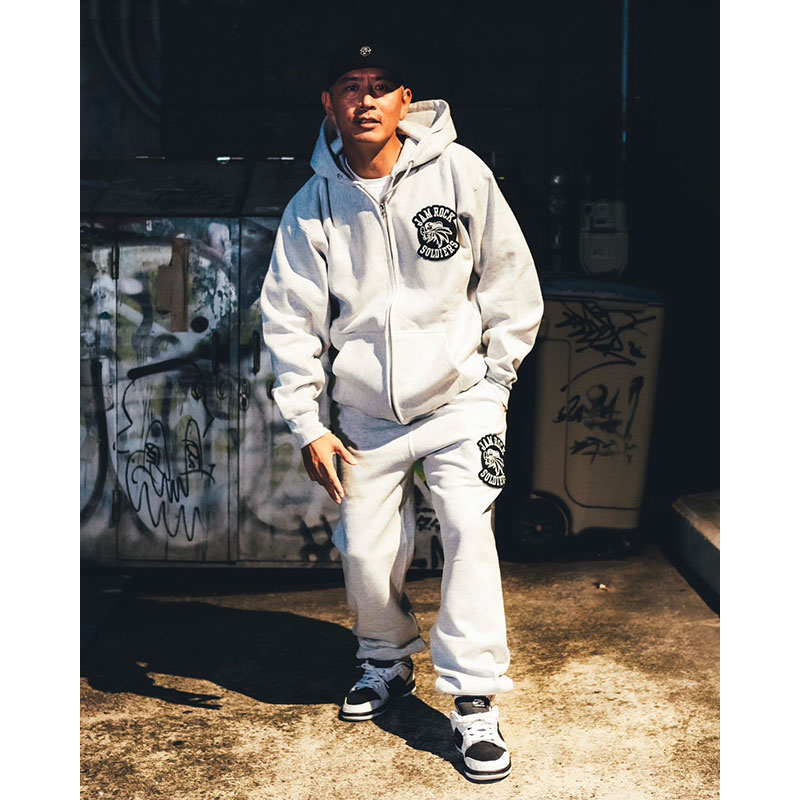 JAMROCK WAPPEN ZIP HOODY