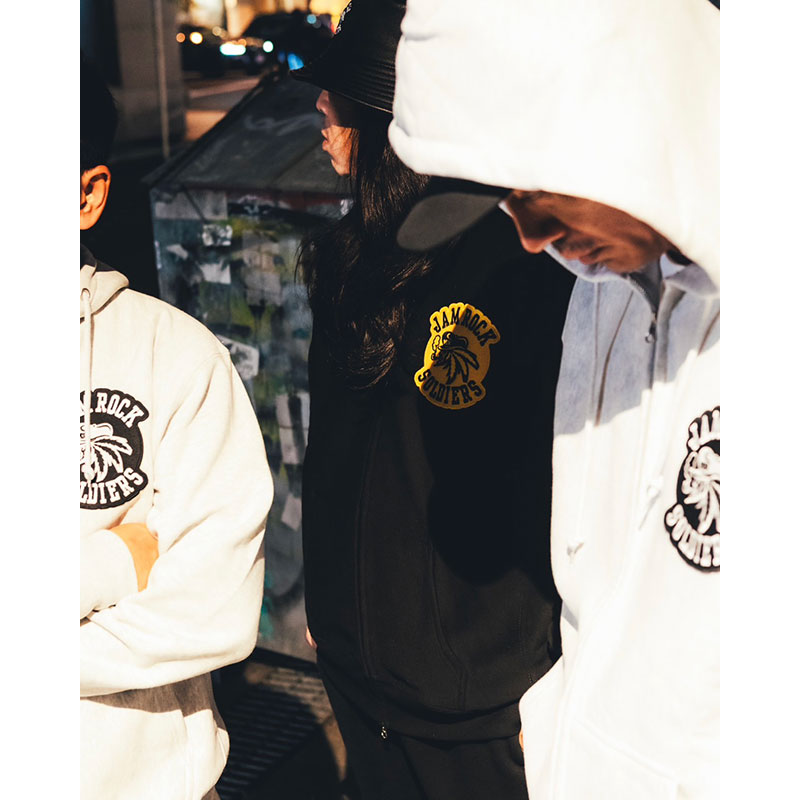 JAMROCK WAPPEN ZIP HOODY
