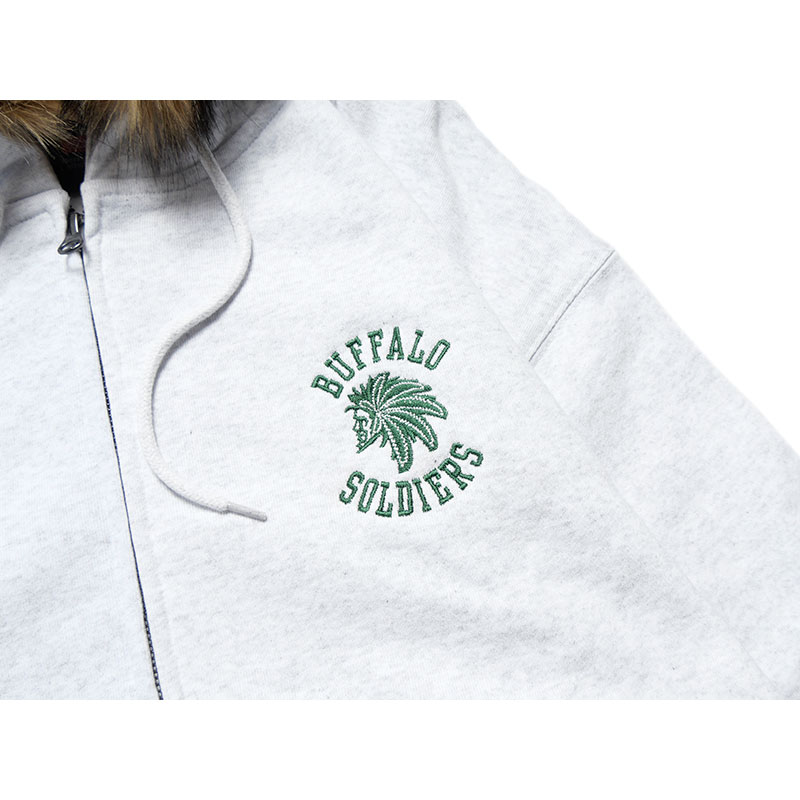 BS MAGNUM WEIGHT FUR ZIP HOODIE